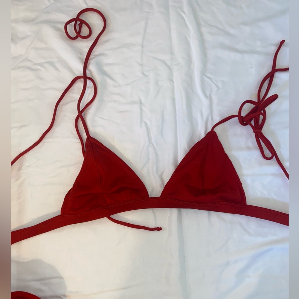 Red swim